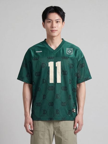 Áo Thun Nam Green Pitch Form Boxy