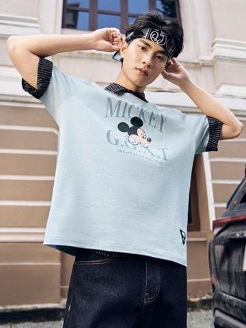 Áo Thun Nam Hoạ Tiết Disney G.O.A.T Form Regular
