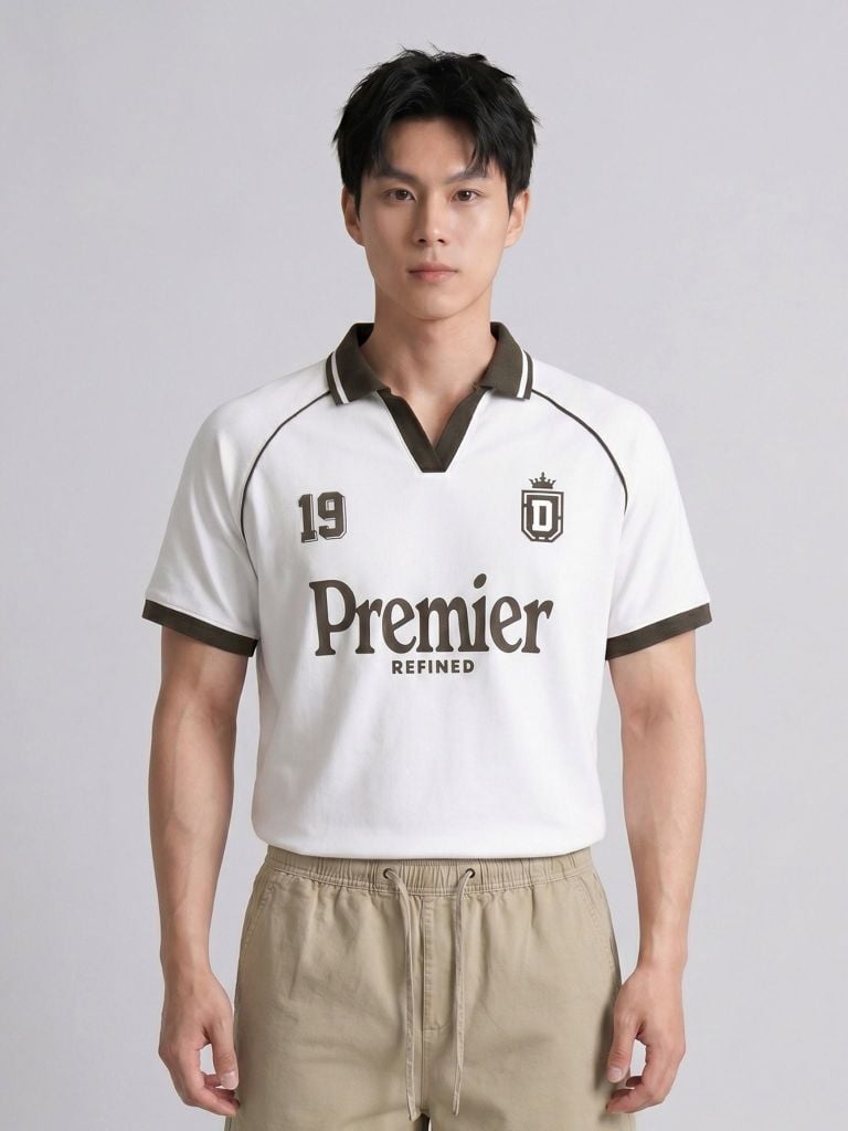 Áo Polo Nam Refined Form Boxy