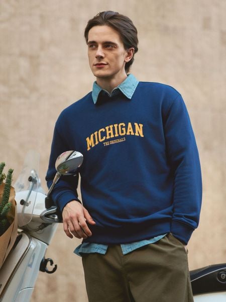 Áo Sweatshirt Nam Varsity States Form Regular