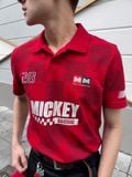 Áo Polo Nam Disney Mickey Grid Form Regular
