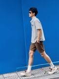 Áo Sơ Mi Nam Tay Ngắn Hoạ Tiết Disney Striped Groove Form Boxy