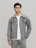 Áo Khoác Jean Nam Hoạ Tiết Incredible Form Regular