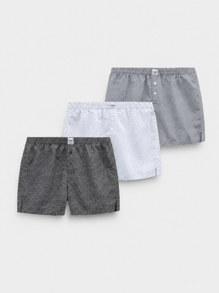 Combo 3 Quần Ngủ Nam Cotton Pattern Mix Form Relaxed