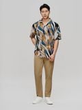 Áo Sơmi Nam Cuban Floral Linen Shirt For Summer Form Relaxed