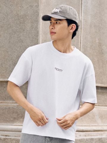 Áo Thun Nam In Hình Disney Mickey Form Boxy