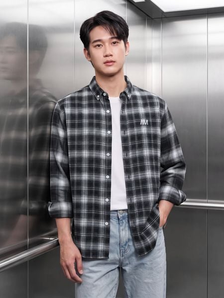 Áo Sơ Mi Nam Tay Dài ICON AM Workleisure Form Regular