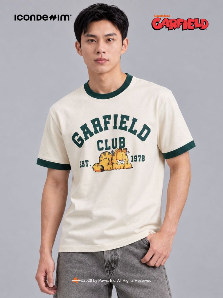 Áo Thun Nam Garfield Club Form Regular