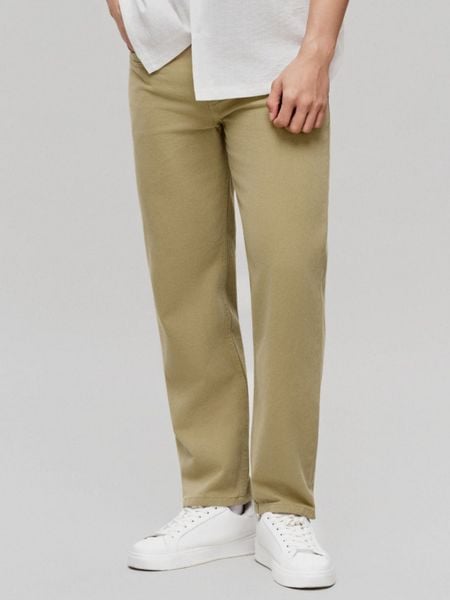 Quần Kaki Nam Ống Suông DualPocket Edge Form Straight