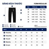 Quần Jeans Nam Airflex Siêu Gọn Nhẹ Black Form Regular