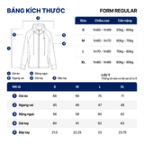 Áo Khoác Gió Active Nam AirFlex Siêu Gọn Nhẹ Form Regular