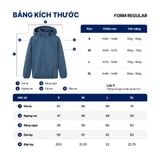 Áo Khoác Nam Lightweight Tech Có Nón Pocketable Form Regular