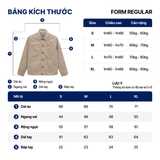 Áo Khoác Kaki Nam Core Gear Form Regular