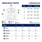 Áo Khoác Jeans Nam Skyfold Form Regular