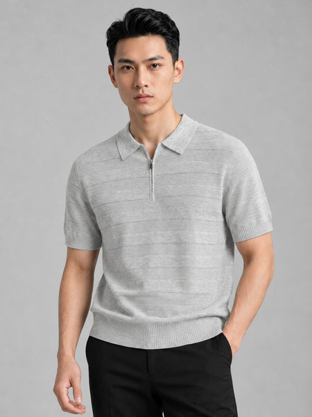 Áo Polo Len Nam Solace Form Regular