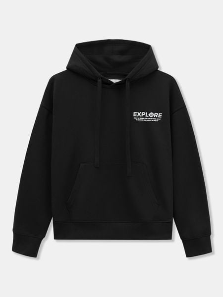 Áo Hoodie Nam Nỉ Explore Form Loose