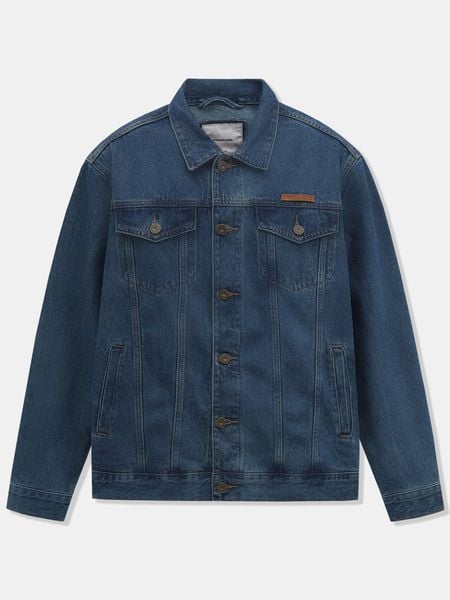 Áo Khoác Jean Nam Drafting All Black Basic Form Regular