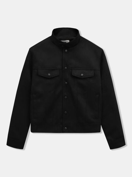 Áo Khoác Nam Da Lộn Stonewell Form Regular