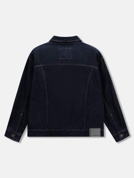 Áo Khoác Jean Nam Siêu Nhẹ ICON105 Lightweight Indigo Form Loose