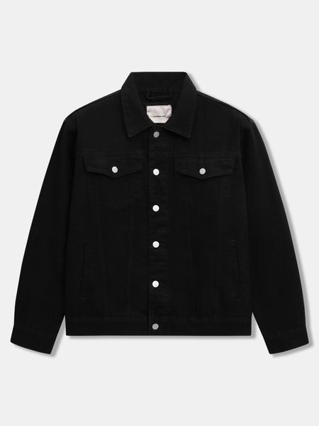 Áo Khoác Jean Nam Trucker Steel Mark Form Regular