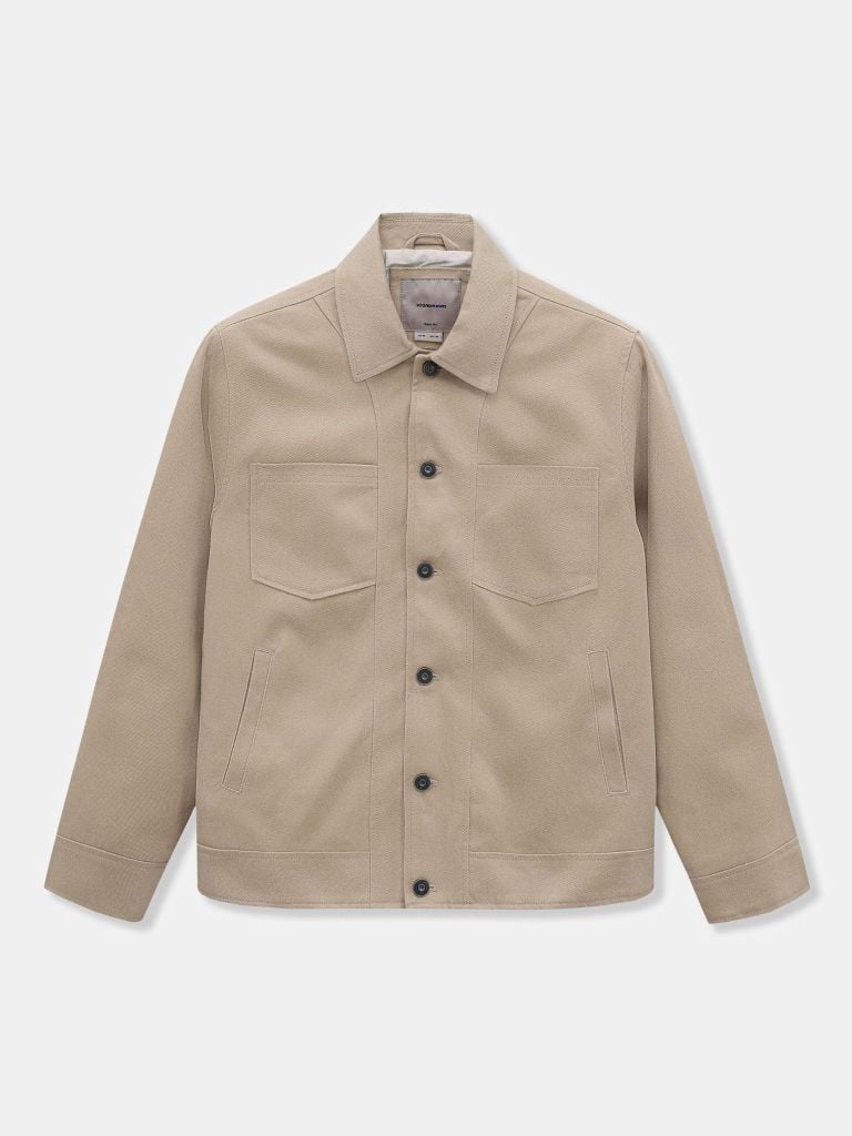 Áo Khoác Kaki Nam Core Gear Form Regular