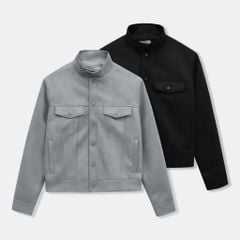 Áo Khoác Nam Da Lộn Stonewell Form Regular