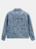 Áo Khoác Nam Jacquard Denim Form Loose
