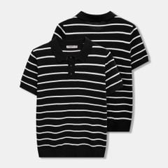 Áo Polo Len Nam Retro Line Form Regular