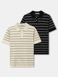 Áo Polo Len Nam Urban Stripe Form Regular