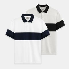 Áo Polo Nam Cotton DualLine Form Regular