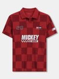 Áo Polo Nam Disney Mickey Grid Form Regular