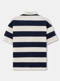 Áo Polo Nam Garfield College Cat Stripe Form Boxy