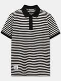 Áo Polo Nam Hoạ Tiết Braided Stripes Form Regular