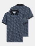 Áo Polo Nam Hoạ Tiết Inscript Form Regular