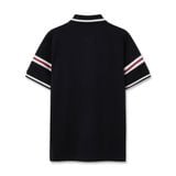 Áo Polo Nam Họa Tiết Phối Sọc Mixed Fabric Tales Form Regular