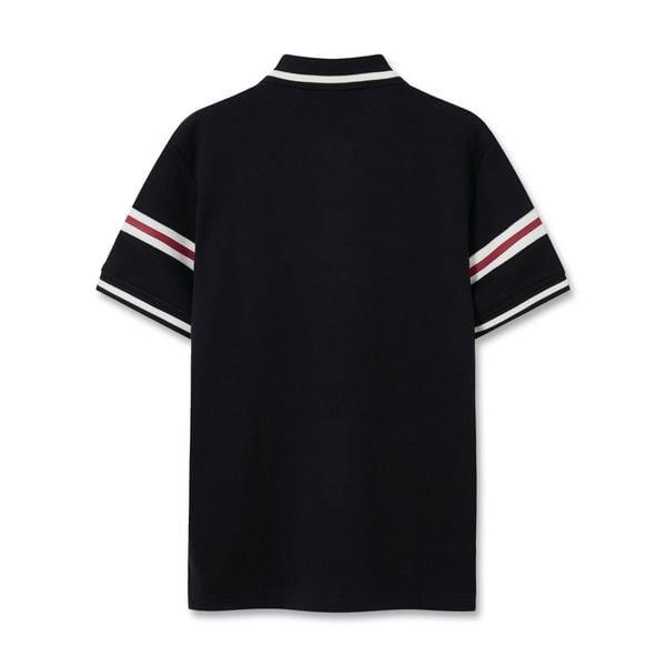 ao-polo-nam-hoa-tiet-phoi-soc-mixed-fabric-tales-form-regular