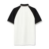Áo Polo Nam Họa Tiết Raglan Fusion Layers Form Regular
