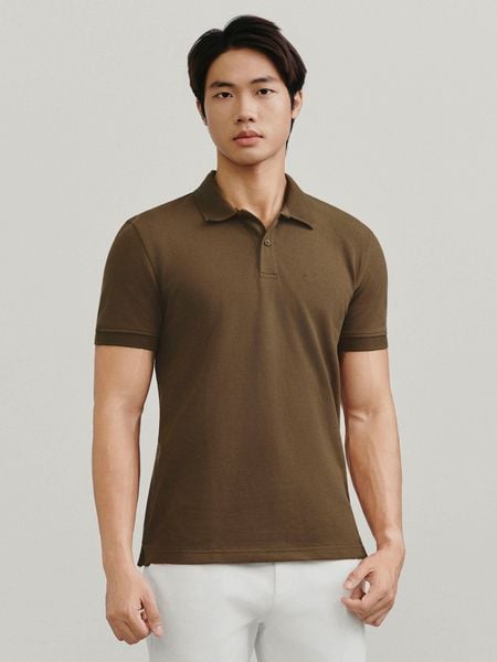 Áo Polo Nam Họa Tiết In Logo Mark Form Regular