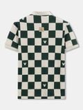 Áo Polo Nam Mickey Checked Form Regular