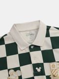 Áo Polo Nam Mickey Checked Form Regular