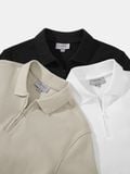 Áo Polo Nam Quarter Zip Form Regular