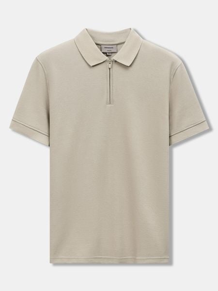 Áo Polo Nam Quarter Zip Form Regular