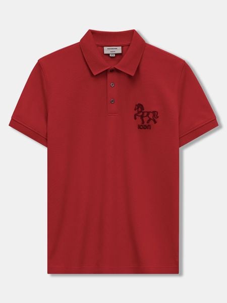 Áo Polo Nam Stallion Emblem Form Regular