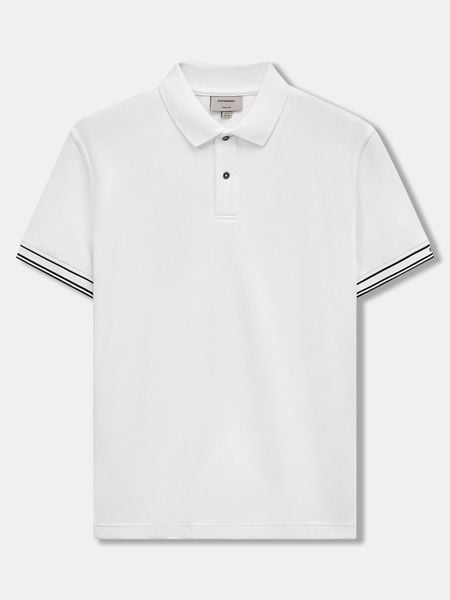 Áo Polo Nam Stripe Egde Form Regular