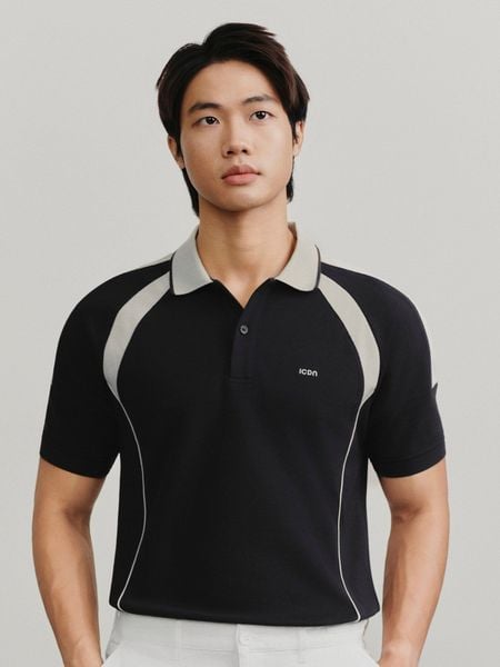 Áo Polo Nam Tay Ngắn Raglan Stride Thể Thao Form Regular
