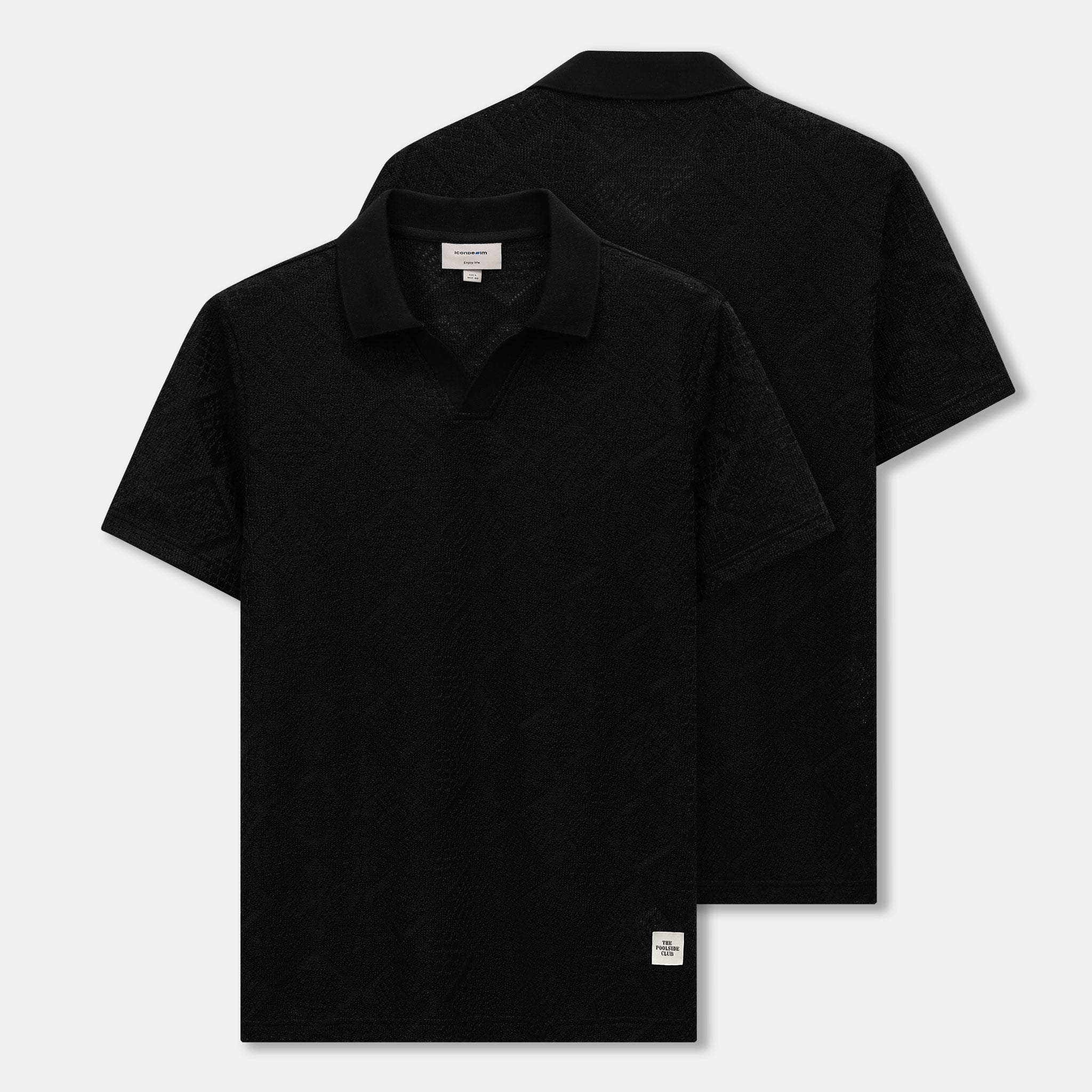 Áo Polo Nam Textured Knit Form Regular