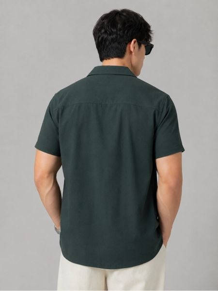 Áo Sơ Mi Linen Nam Tay Ngắn Cuban CigarCraft Form Relaxed 4 Màu