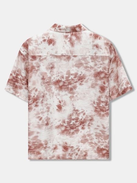 Áo Sơ Mi Nam Cuban Sandstone Dye Form Relaxed