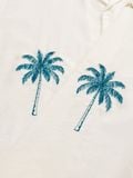 Áo Sơ Mi Nam Tay Ngắn Linen Cuban Littoral Form Relaxed