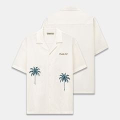 Áo Sơ Mi Nam Tay Ngắn Linen Cuban Littoral Form Relaxed